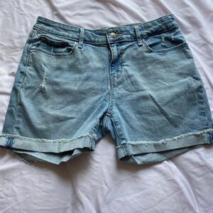Denizen Levis Women's Distressed Denim Shorts